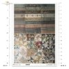 Mouse World - motyw tapetowy, tekstura, tkanina